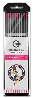 Электрод вольфрамовый SUPER MIX 2,0/175 (розовый) WE20175 (УТ5567)