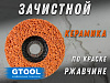 Круг зачистной GTOOL 125*15*22,2мм CD оранжевый арт.10388  (УТ7112)